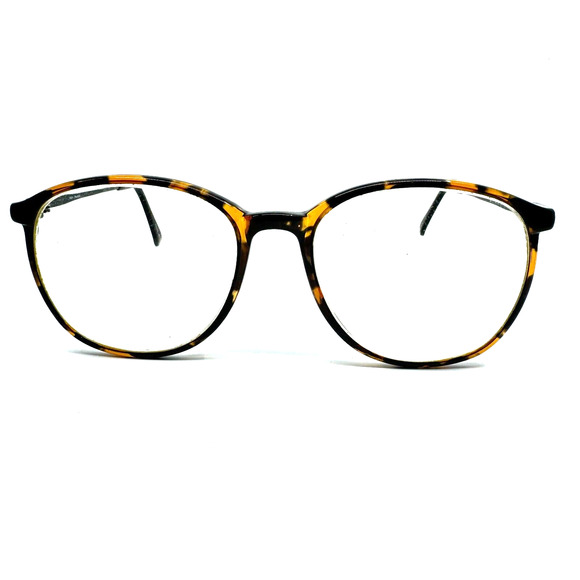 Andre Bouchard AB 17 54-18 Eyeglasses Frames Black Yellow Tortoise H9802 - Picture 1 of 7
